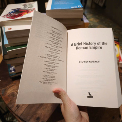 Sách - A Brief History of the Roman Empire by Stephen P. Kershaw - Ancient History / Nonfiction in English