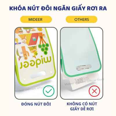 Túi đựng tài liệu dọc nhiều ngăn A4 cầm tay Mideer Accordion Folder