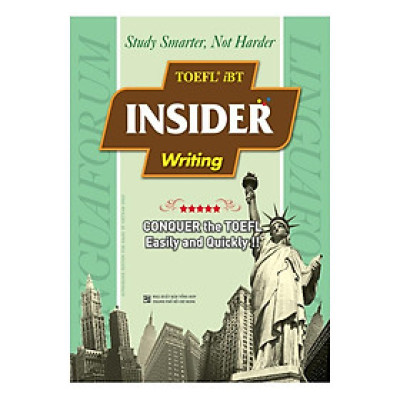 Sách - TOEFL iBT Insider Writing - Nhân Trí Việt
