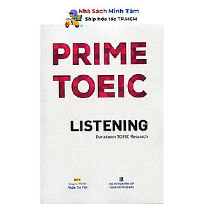 Sách - Prime TOEIC Listening (Kèm CD) - Nhân Trí Việt