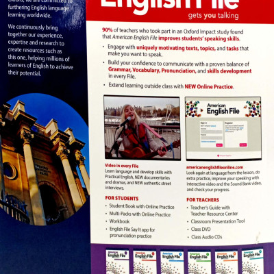 American English File: Level 1: Students Book With Online Practice - 3rd Edition