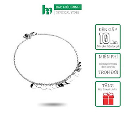 Lắc Chân Nữ Bạc Hiểu Minh LC086 bạc ý