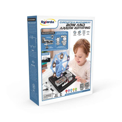 BYJARDA - DL0103 - Bộ Thí Nghiệm Bắn Cung Vòng Quay (67 Chi Tiết) (STEAM)