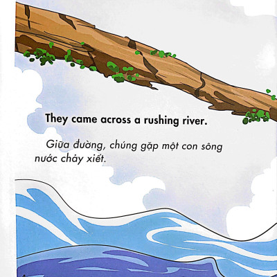 Truyện Tranh Ngụ Ngôn Dành Cho Thiếu Nhi Song Ngữ Anh-Việt - Những Người Bạn Đường