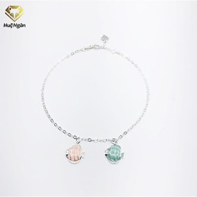 Lắc chân bạc Ý 925 Huệ Ngân-CLOWNFISH JL032