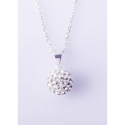 Bộ dây chuyền liền mặt trang sức bạc Ý S925 Bạc Xinh - Bồ công anh PP1158