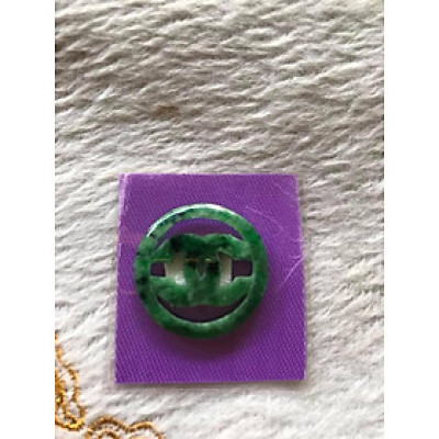 MẶT DÂY CHUYỀN CHỮ X   ĐÁ CẨM THẠCH TỰ NHIÊN NỮ ĐEO  SIZE 25MM DẦY 2MM 