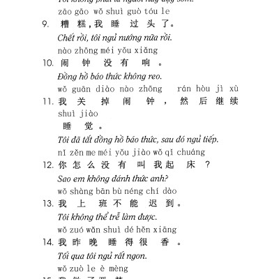 Mọi Tình Huống - 10 Ngày Có Thể Nói 1000 Câu Tiếng Hoa
