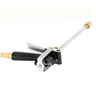 Bộ dây vòi xịt nước rửa xe, tưới cây . tăng áp 3 lần, loại 7m, 10m 206318 đầu đồng,cút,nối đen + tặng móc khoá