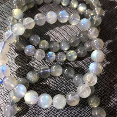 CHIẾC VÒNG TAY ĐÁ XÀ CỪ TỰ NHIÊN ÁNH SÁNG ĐẸP MÀU XANH XÀ CỪ NHẸ NHE 9MM NỮ MỆNH THỦY MỘC HỎA 