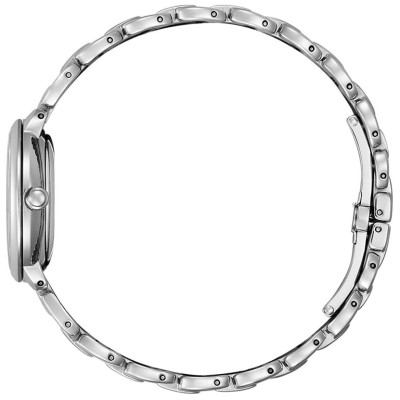 Đồng Hồ Nữ Citizen Đính Kim Cương Dây Thép Không Gỉ EM0920-86D - Mặt Xà Cừ (Sapphire)