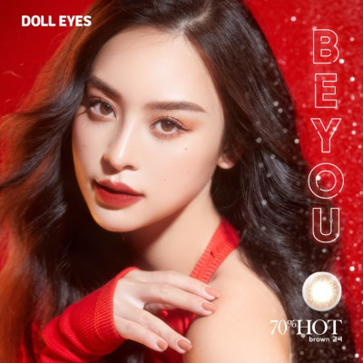 Kính áp tròng DOLL EYES 70% Hot 14,2mm - Be You Collection