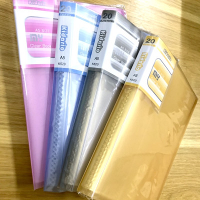 Bìa Hồ Sơ A5 20 Lá Kidario-K520 ( Giao màu ngẫu nhiên)