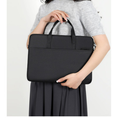 Túi xách chống sốc  dành cho laptop macbook surface, túi công sở nam nữ cặp công sở đeo chéo đựng laptop - Hàng chính hãng
