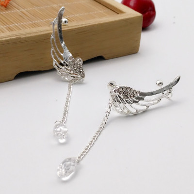 Bông tai khuyên tai cánh thiên thần giọt lệ phong cách cổ trang nổi bật