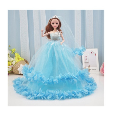 Búp bê Barbie công chúa-Cô dâu  DRU - Hàng Chính Hãng