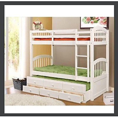 Giường 3 Tầng Tundo 1m/1m kèm ngăn kéo