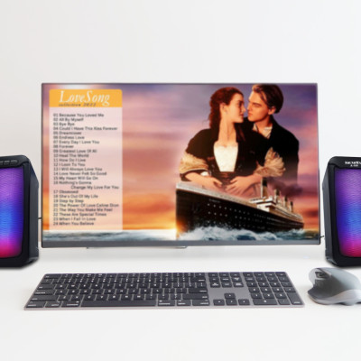 Loa Vi Tính SoundMax A180 2.0 10W (RMS) LED RGB / Jack 3.5mm / Bluetooth 5.0 - Hàng chính hãng