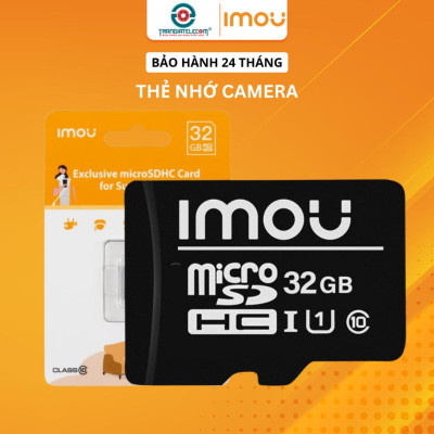 Thẻ Nhớ IMOU 32GB / 64GB / 128GB Tốc Độ Cao Chuyên Dùng Cho Camera - TRANGIATELECOM Hàng chính hãƞg Hàng nhập khẩu