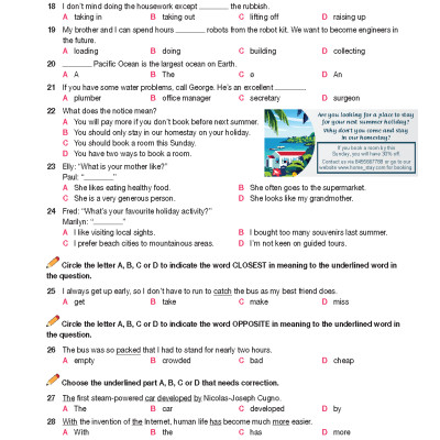 Bài tập Bổ trợ Tiếng Anh 11 Bright