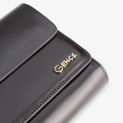 Ví Cầm Tay Nam Gence Da Bò Box HT01