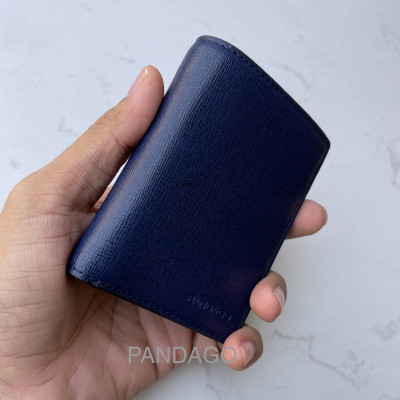 Ví cầm tay unisex PANDAGO Pandora 02 đáng đứng nhỏ gọn bỏ túi nhiều ngăn da thật cao cấp thời trang