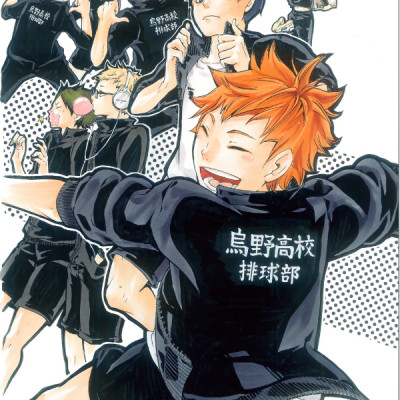 ハイキュー！！公式カラーイラスト集ハイカ JEISHI HAIKYUU ! ! KOUSHIKI KARA IRASUTO