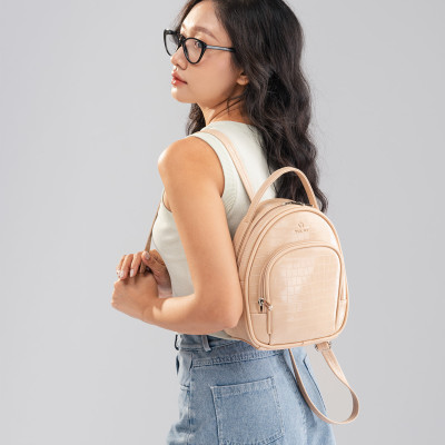 Balo Yuumy ( Thời trang nữ mini phong cách năng động - Balo da Seasand YBA91 )