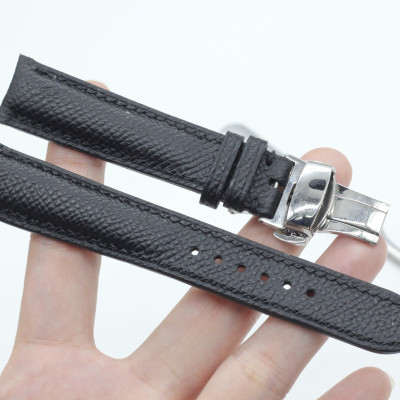 DÂY ĐỒNG HỒ DA KHÓA GẬP CAO CẤP SANG TRỌNG HỢP THỜI TRANG, DÂY DA EPSOM THẬT ĐƯỢC HOÀN THIỆN THỦ CÔNG HÀNG CHÍNH HÃNG SONGHAN LEATHER, PHÙ HỢP VỚI CÁC DÒNG ĐỒNG HỒ CÓ SIZE  24mm 22mm 21mm 20mm 19mm 18mm 16mm BH 6 THÁNG WSEP-02