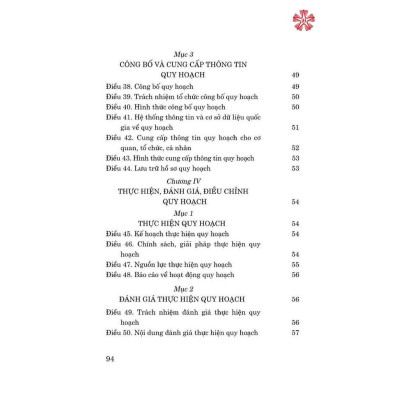 Sách - Luật Quy Hoạch (Hiện Hành) - NXB Chính Trị Quốc Gia