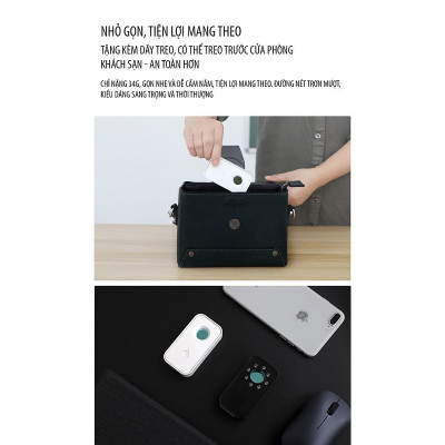 Máy Dò Camera Ẩn XM SMOOVIE Chống Quay Lén và Cảnh Báo Chống Trộm - Thiết Bị Dò Hồng Ngoại Phát Hiện Chuyển Động - Hàng chính hãng