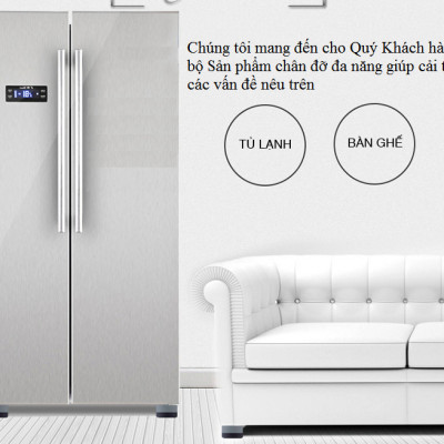 Bộ 4 Chân Đế Kê Máy Giặt, Máy Sấy, Bàn Ghế - Giao màu ngẫu nhiên