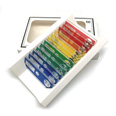 Bộ 12 Tiểu Bản Mẫu Vật Của Động Thực Vật Dùng Trên Kính Hiển Vi - Hàng Nhập Khẩu