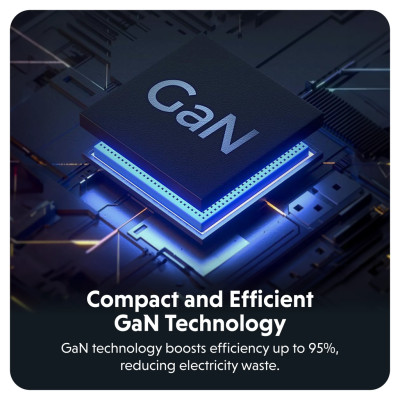 Sạc Nhanh HyperJuice Travel Charger 100W USB-C GaN  – Sạc Đa Thiết Bị, Tối Ưu Cho Mọi Chuyến Đi, Hàng chính hãng