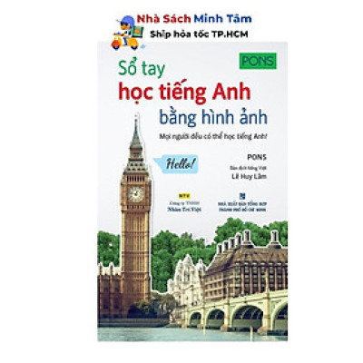 Sách - Sổ Tay Học Tiếng Anh Bằng Hình Ảnh - Nhân Trí Việt