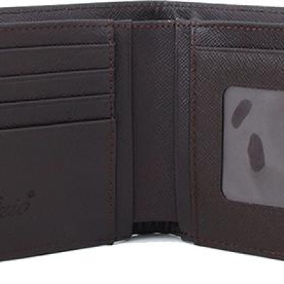 Ví nam da cá sấu BALZIO MWCROC BE W01-BR2