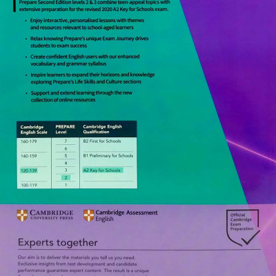 Prepare A2 Level 2 Workbook With Audio Download