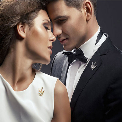 Trâm cài áo, Pin cài tay áo mini sang trọng Unisex món quà nhỏ đầy ý nghĩa