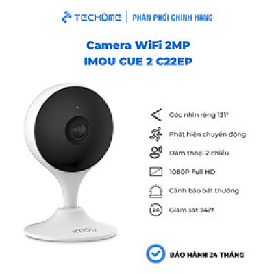 Camera Wifi 2MP IMOU CUE 2 C22EP 1080P góc siêu rộng, đàm thoại hai chiều - Hàng chính hãng 