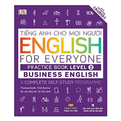 Sách - English For Everyone - Business English - Practice Book Level 2 (Kèm 1 Đĩa CD - Room) - Nhân Trí Việt