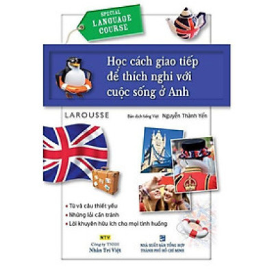 Sách - Học Cách Giao Tiếp Để Thích Nghi Với Cuộc Sống Ở Anh - Nhân Trí Việt