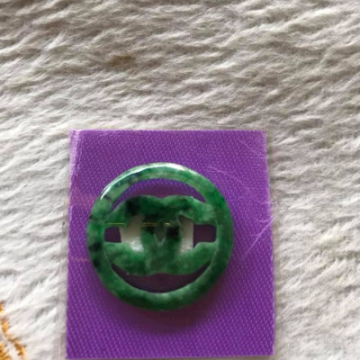 MẶT DÂY CHUYỀN CHỮ X   ĐÁ CẨM THẠCH TỰ NHIÊN NỮ ĐEO  SIZE 25MM DẦY 2MM 