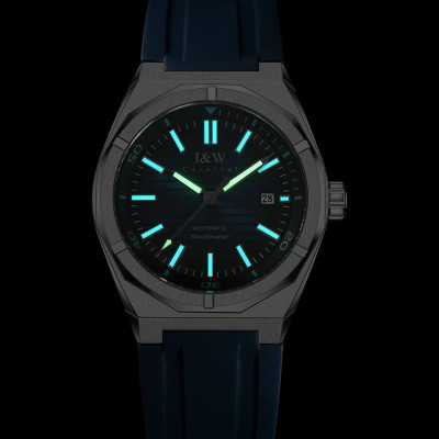 Đồng Hồ Nam I&W Carnival 711G7 Chính Hãng Full Box Chống Nước Kính Chống Xước Dây Thép Cao Cấp BH24T (Máy Cơ Tự Động)