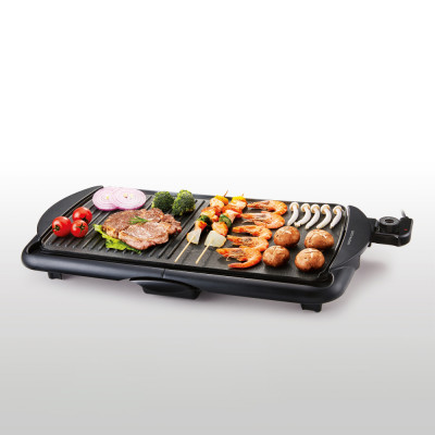 Bếp nướng điện LocknLock Electric Grill EJG231, Hàng chính hãng, bề mặt chống dính, 5 mức nhiệt - JoyMall