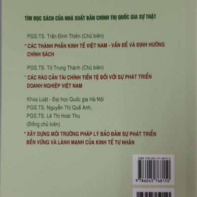 Biện Pháp Phi Thuế Quan Của Việt Nam Đối Với Hàng Nông Sản Nhập Khẩu (Sách chuyên khảo)