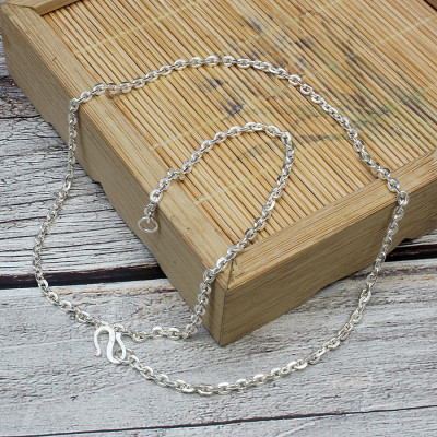 Dây Chuyền Nữ Bạc Hiểu Minh DCN000X chữ O xích loại to