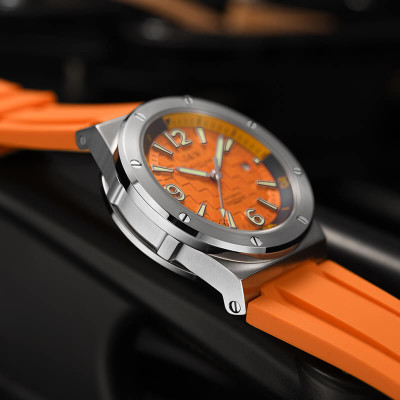 Đồng hồ nam chính hãng IW CARNIVAL IW618G-4 Kính sapphire ,chống xước ,Chống nước 50m ,Bảo hành 24 tháng,Máy cơ (Automatic),dây cao su cao cấp, thiết kế đơn giản dễ đeo 