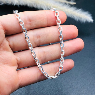 Dây Chuyền Nam Bạc Hiểu Minh DBN007 Bạc Ta 7 chỉ