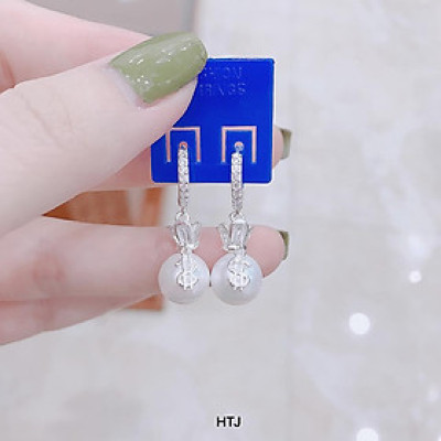 Bông tai bạc thời trang cao cấp chất liệu bằng bạc MS0102