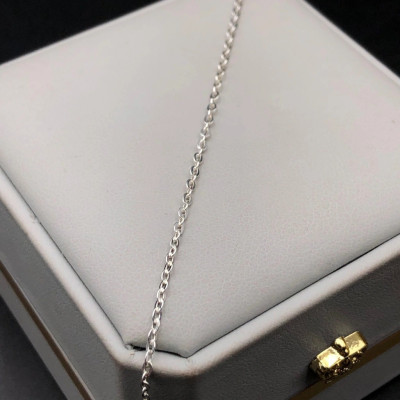 Dây Chuyền Vòng Cổ Nữ Bông Hoa Đính Đá Lấp Lánh BẠC HIỂU MINH DMD489